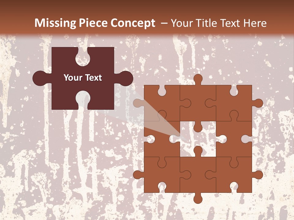 Grunge Background Blood PowerPoint Template