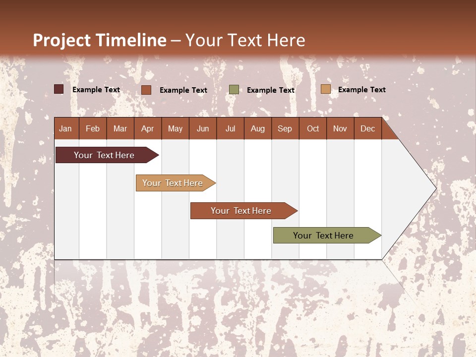 Grunge Background Blood PowerPoint Template