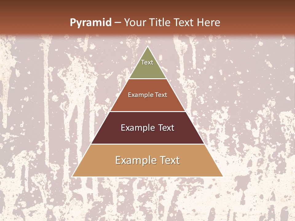 Grunge Background Blood PowerPoint Template