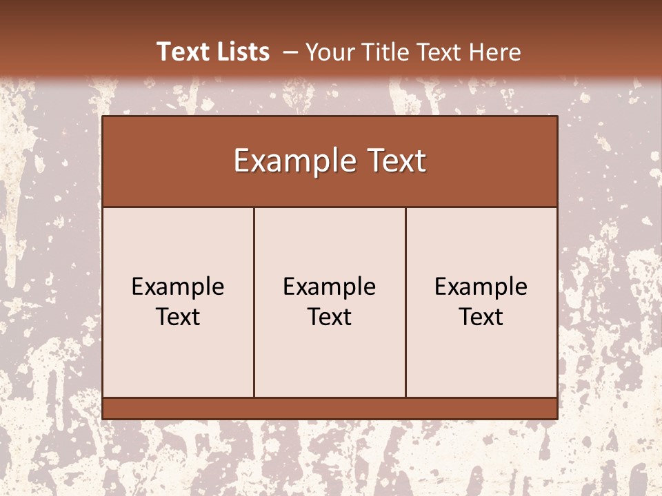 Grunge Background Blood PowerPoint Template