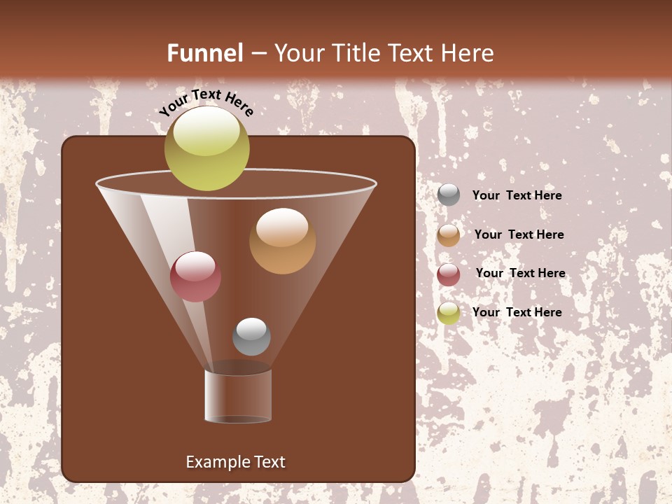 Grunge Background Blood PowerPoint Template