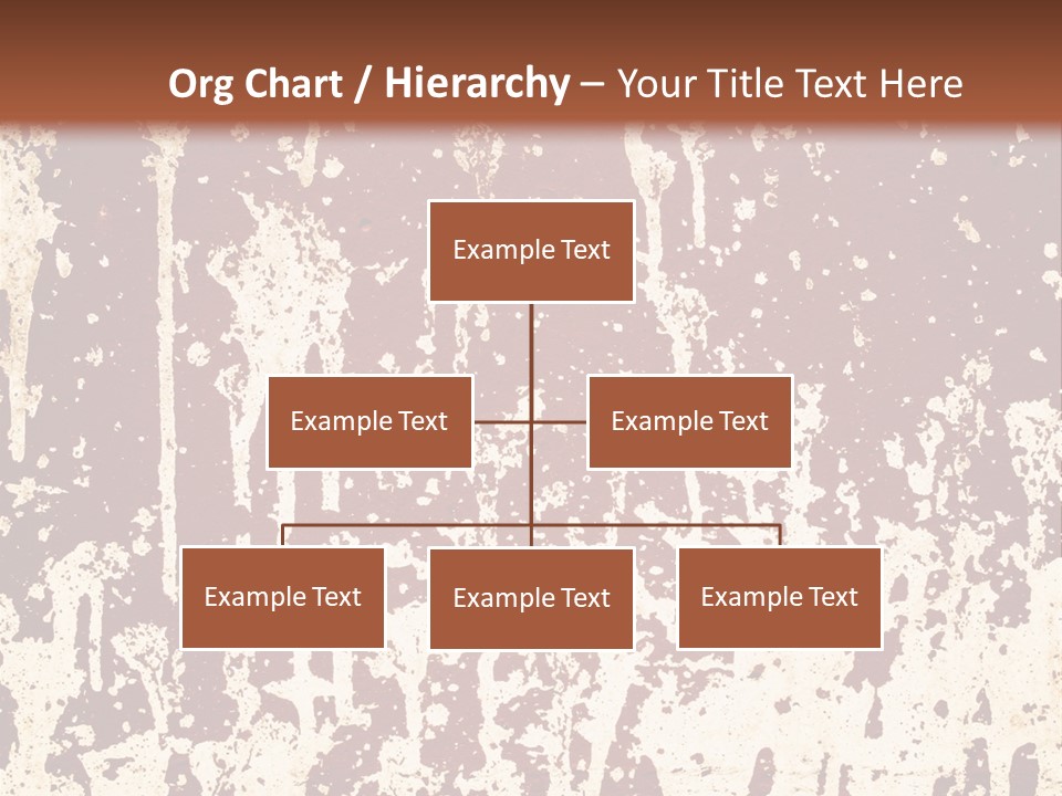 Grunge Background Blood PowerPoint Template