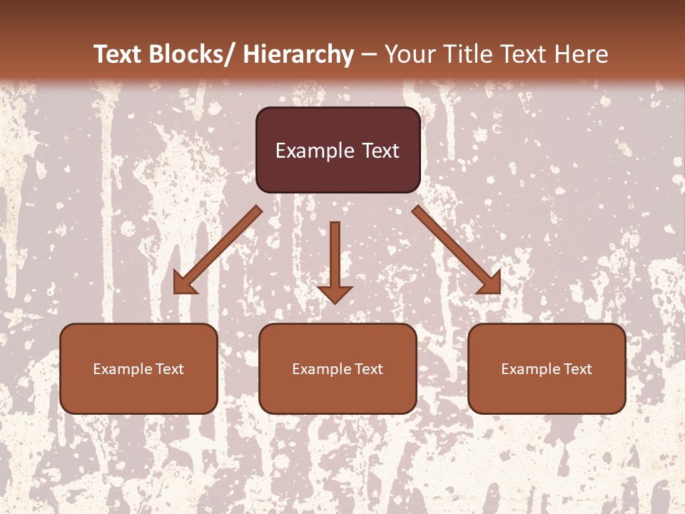 Grunge Background Blood PowerPoint Template