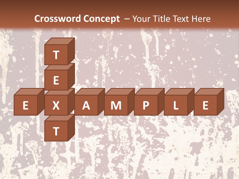 Grunge Background Blood PowerPoint Template