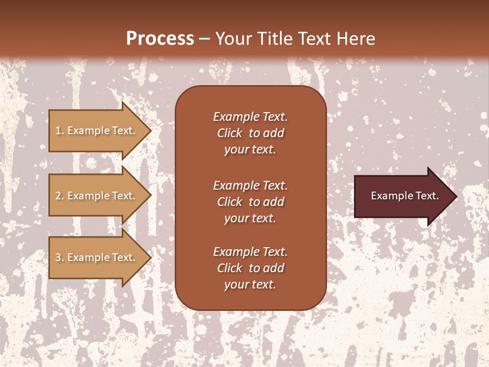 Grunge Background Blood PowerPoint Template