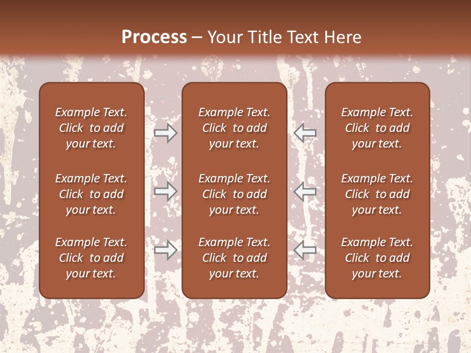 Grunge Background Blood PowerPoint Template