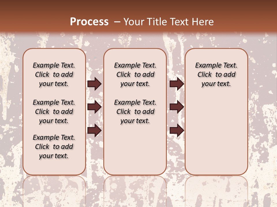 Grunge Background Blood PowerPoint Template