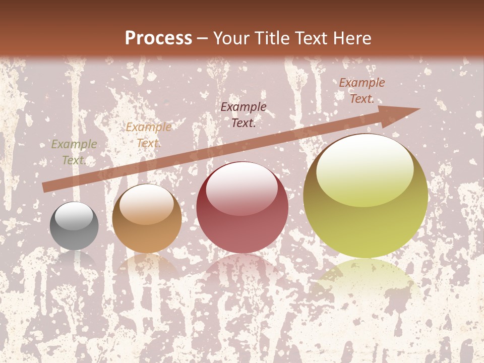 Grunge Background Blood PowerPoint Template