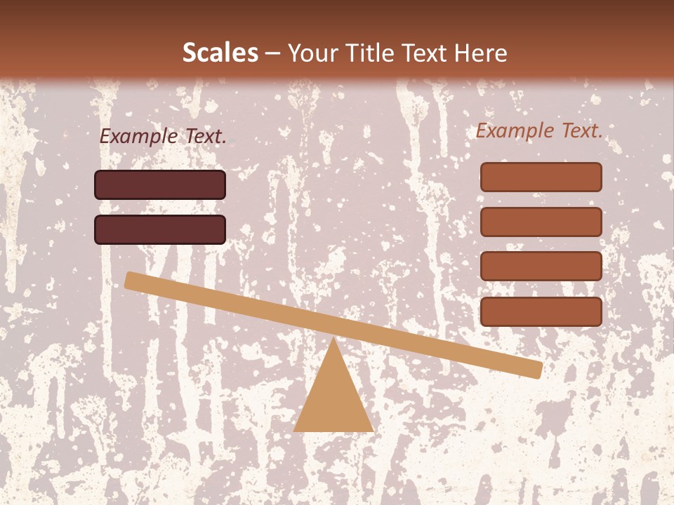 Grunge Background Blood PowerPoint Template