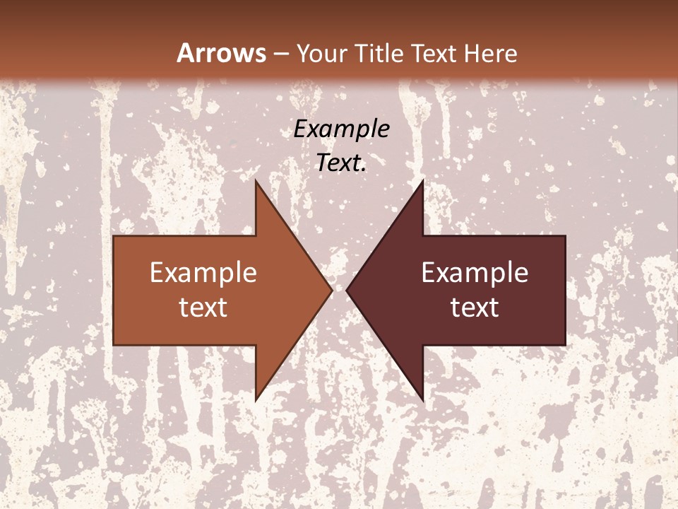 Grunge Background Blood PowerPoint Template