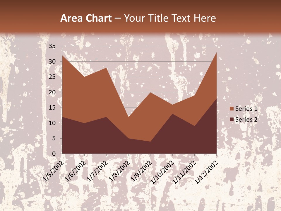 Grunge Background Blood PowerPoint Template