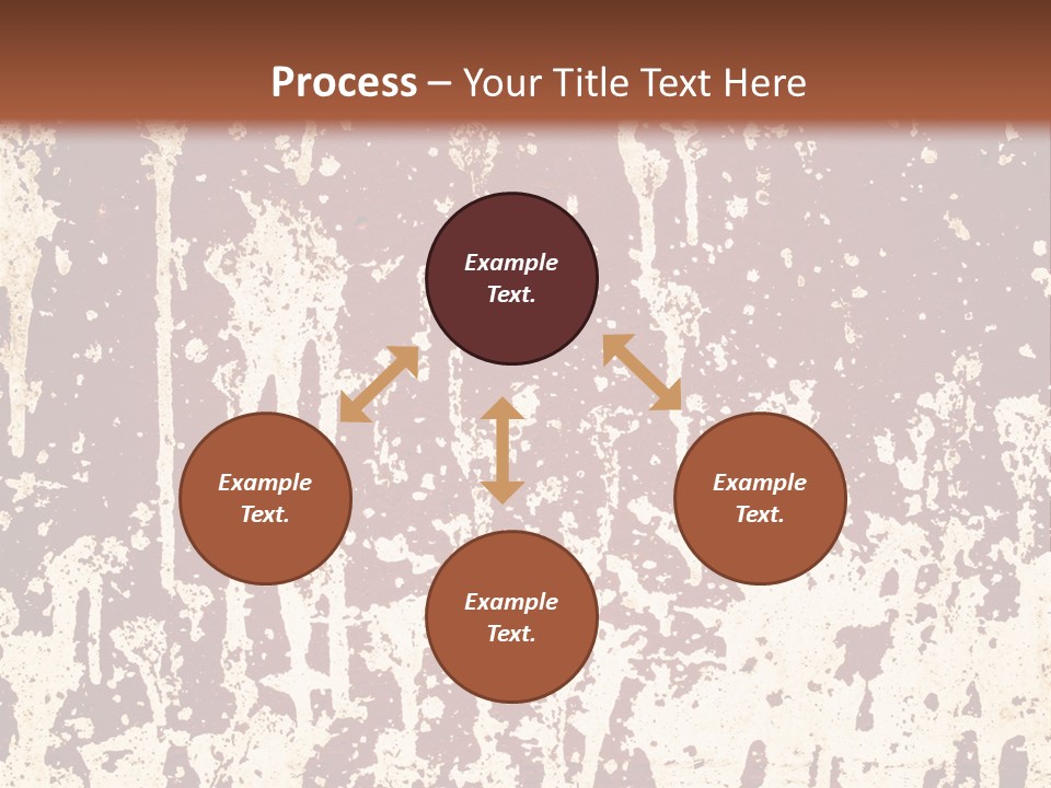 Grunge Background Blood PowerPoint Template