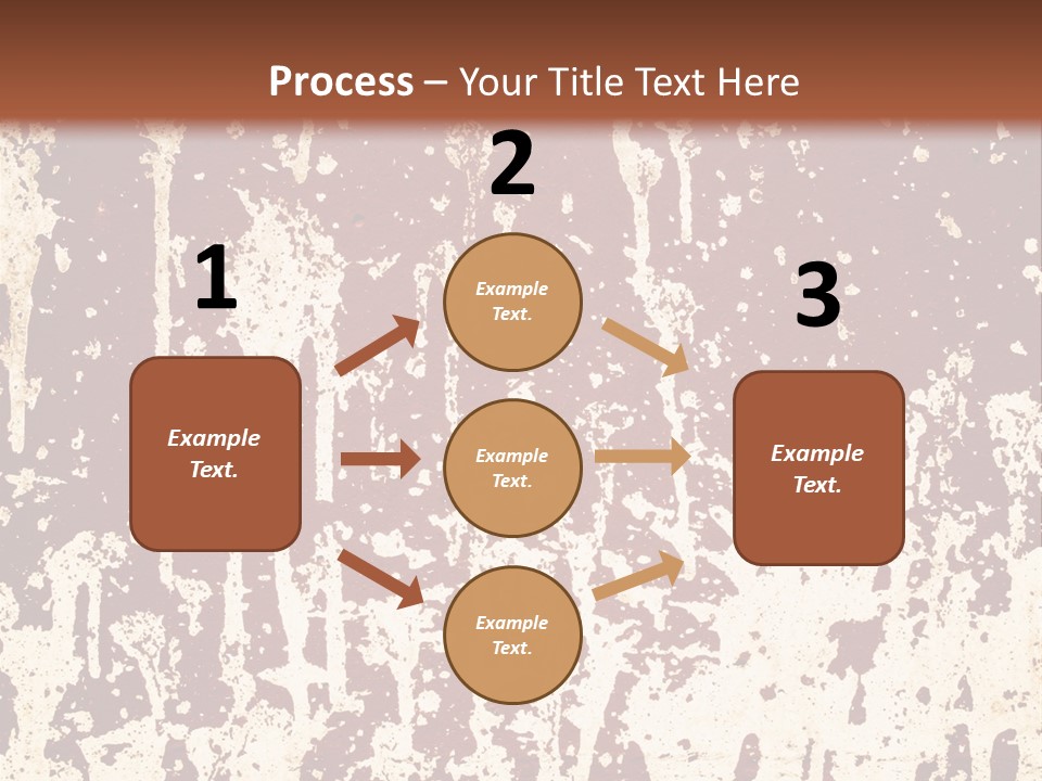 Grunge Background Blood PowerPoint Template