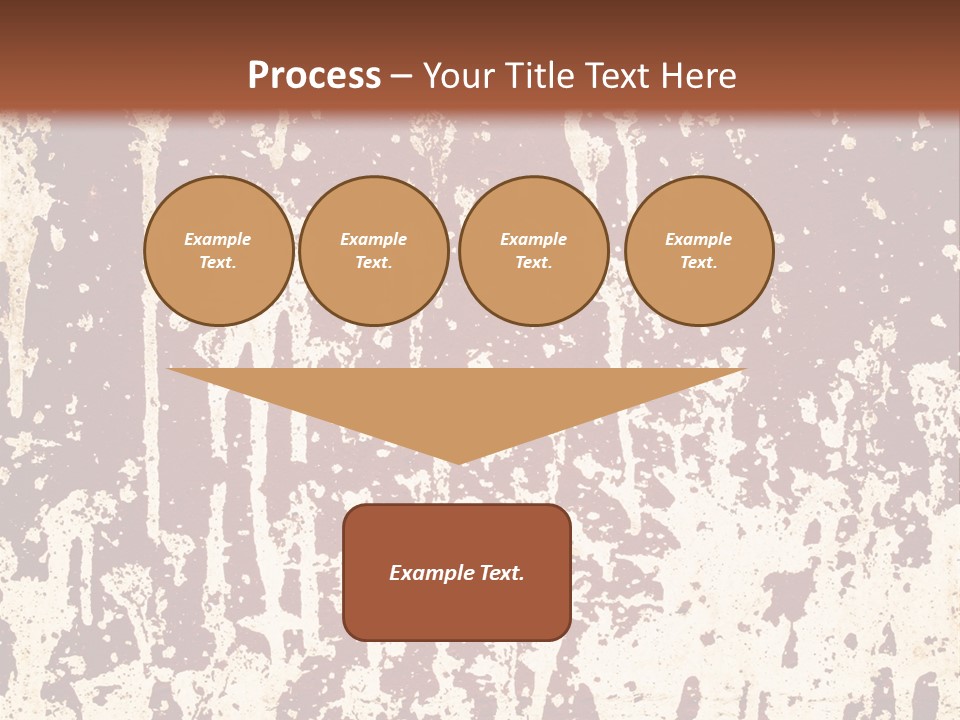 Grunge Background Blood PowerPoint Template