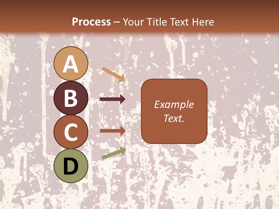 Grunge Background Blood PowerPoint Template