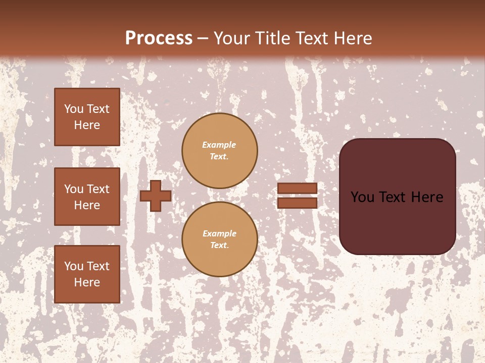 Grunge Background Blood PowerPoint Template