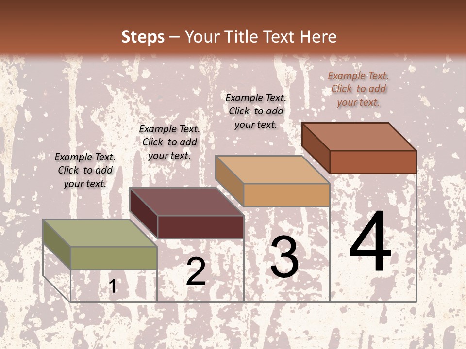 Grunge Background Blood PowerPoint Template