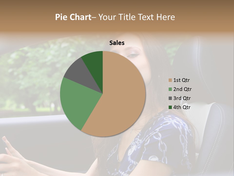 Hands Elegant Model PowerPoint Template