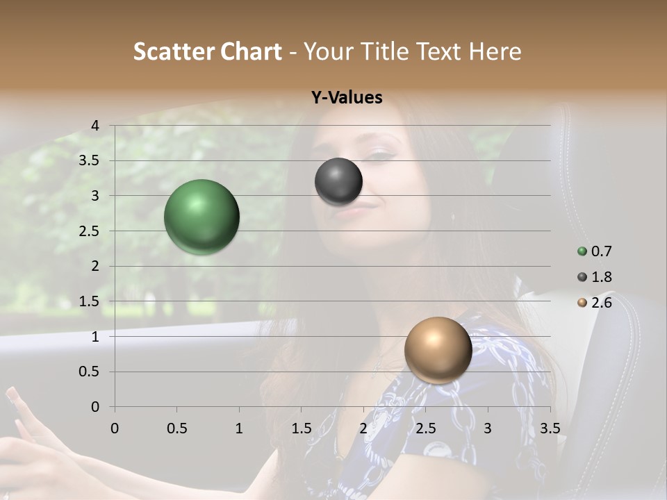 Hands Elegant Model PowerPoint Template