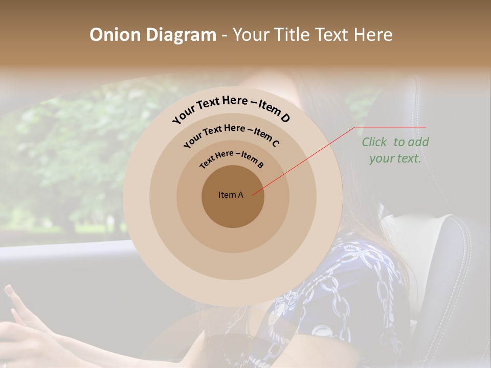 Hands Elegant Model PowerPoint Template