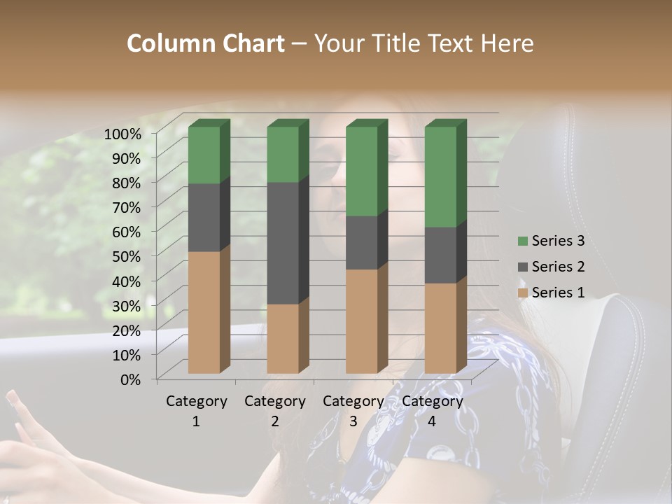 Hands Elegant Model PowerPoint Template