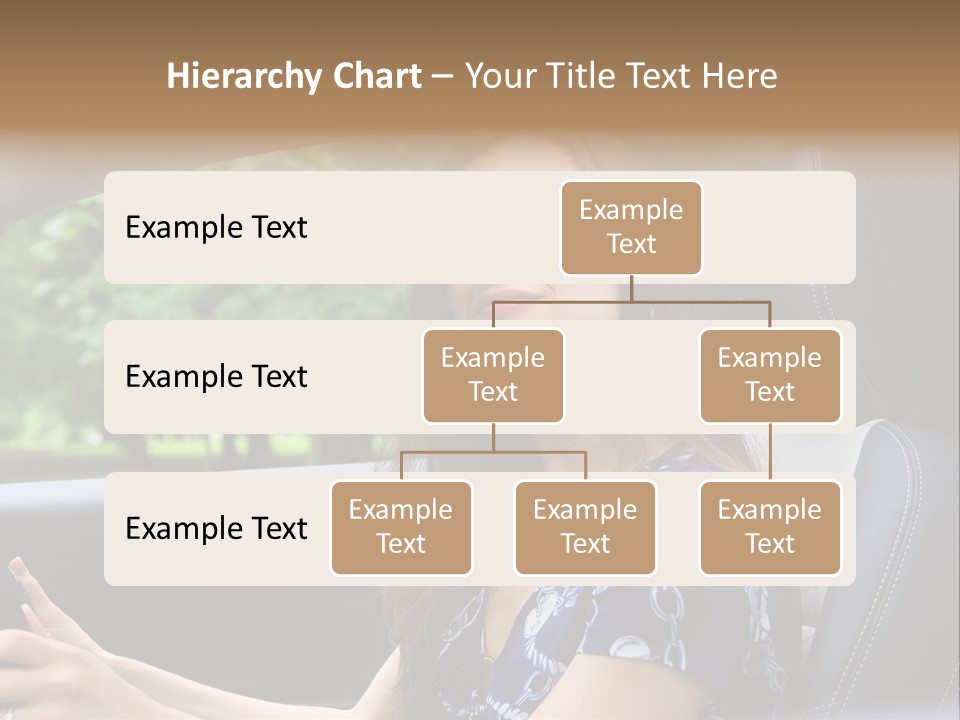 Hands Elegant Model PowerPoint Template