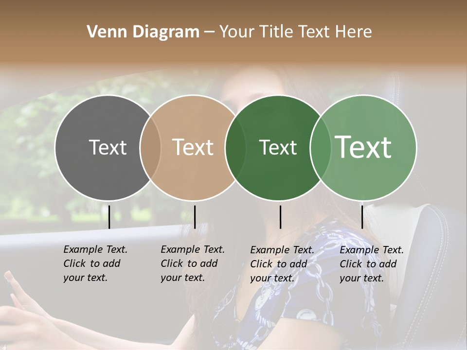 Hands Elegant Model PowerPoint Template