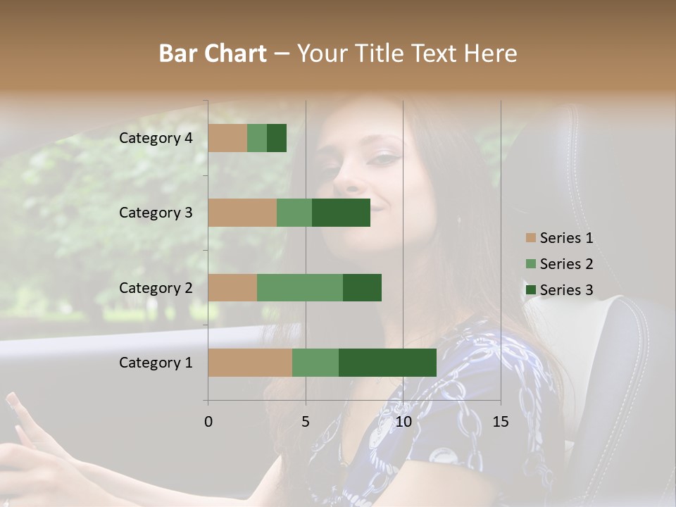 Hands Elegant Model PowerPoint Template