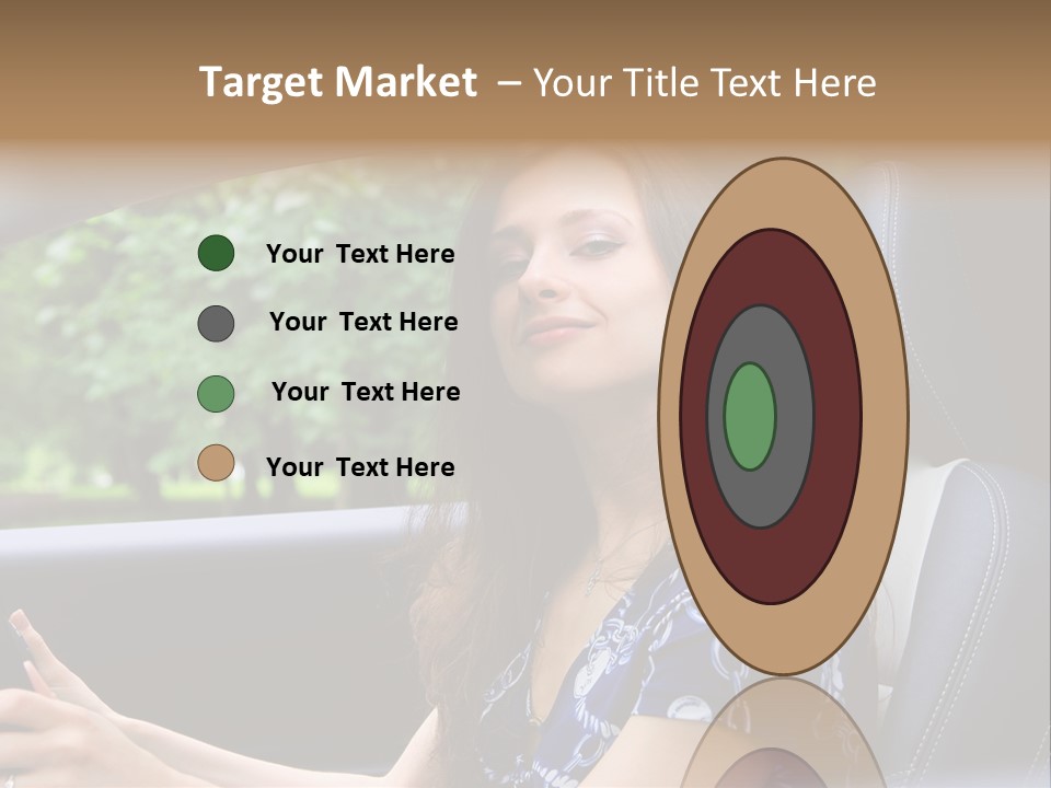 Hands Elegant Model PowerPoint Template