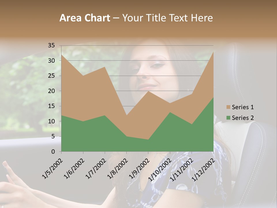 Hands Elegant Model PowerPoint Template
