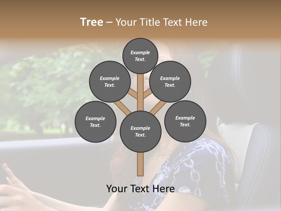 Hands Elegant Model PowerPoint Template