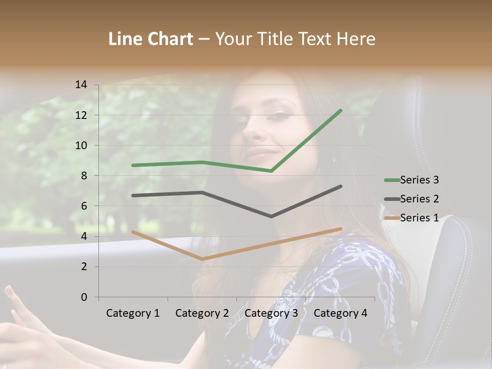 Hands Elegant Model PowerPoint Template