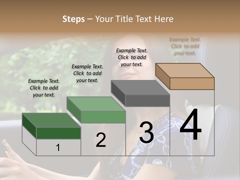 Hands Elegant Model PowerPoint Template