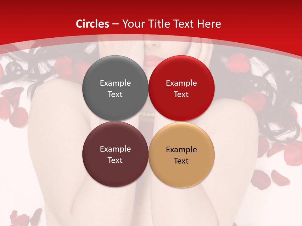 Raven Haired Beauty PowerPoint Template