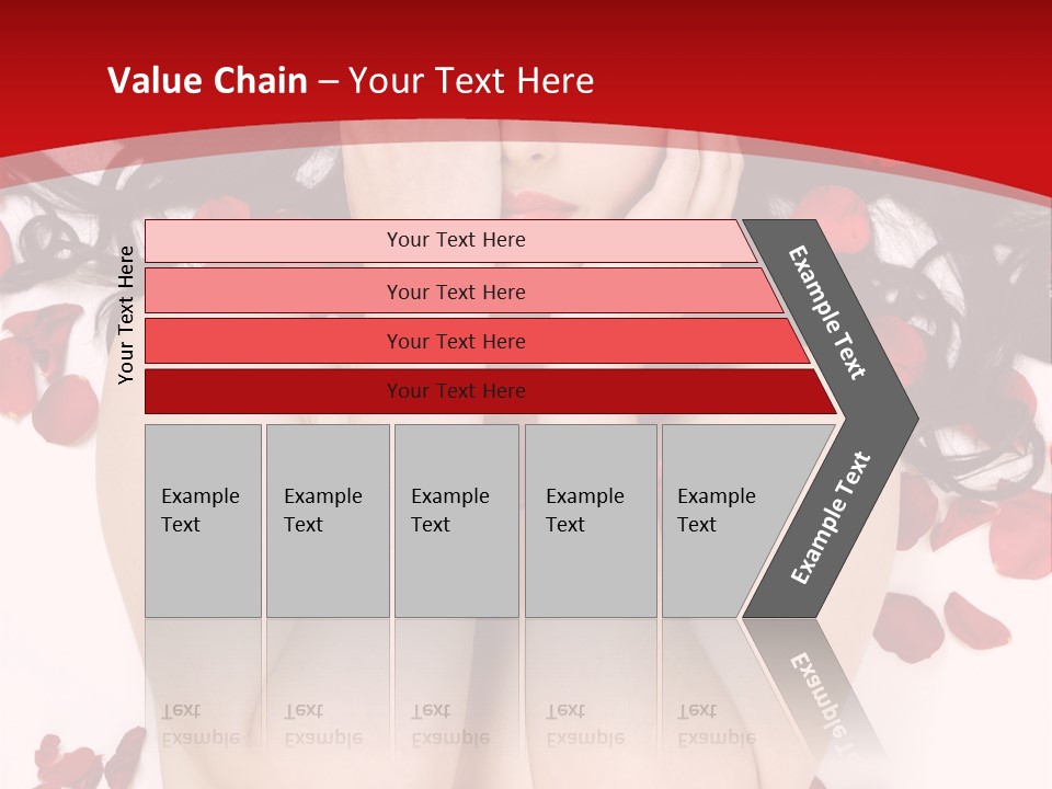 Raven Haired Beauty PowerPoint Template