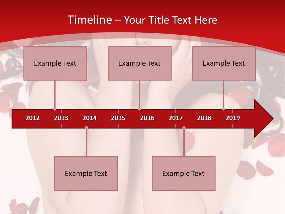 Raven Haired Beauty PowerPoint Template
