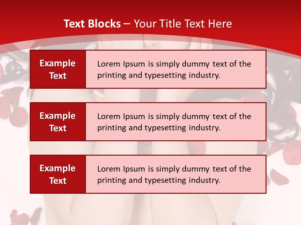 Raven Haired Beauty PowerPoint Template