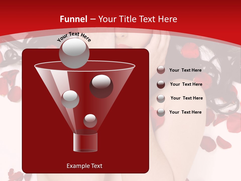 Raven Haired Beauty PowerPoint Template