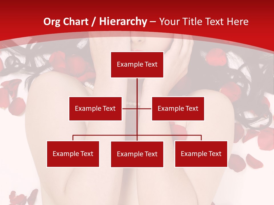 Raven Haired Beauty PowerPoint Template