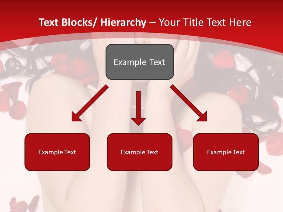 Raven Haired Beauty PowerPoint Template