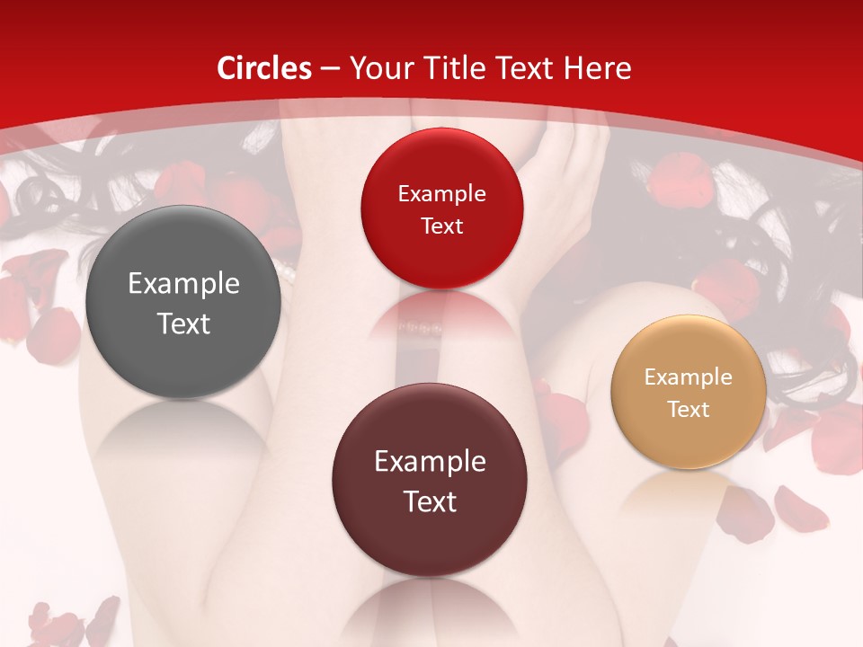 Raven Haired Beauty PowerPoint Template