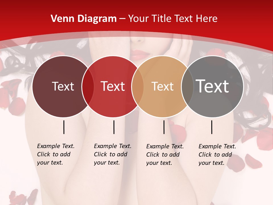 Raven Haired Beauty PowerPoint Template