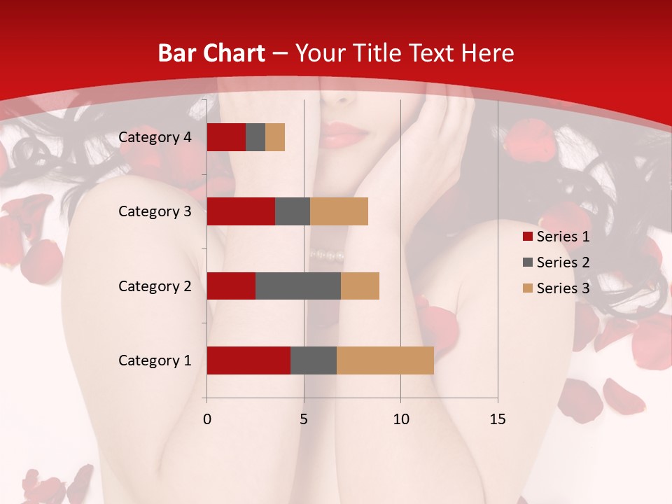 Raven Haired Beauty PowerPoint Template