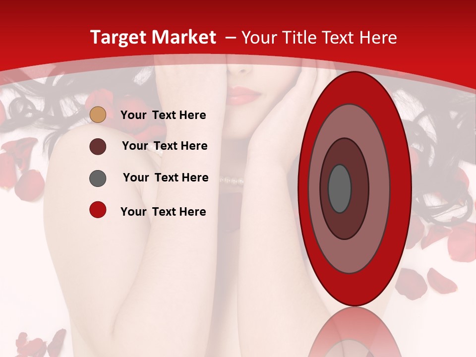 Raven Haired Beauty PowerPoint Template