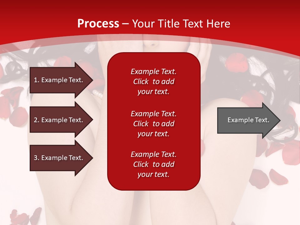 Raven Haired Beauty PowerPoint Template