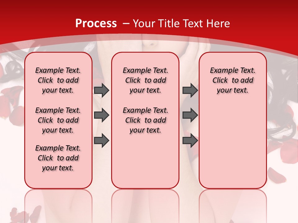 Raven Haired Beauty PowerPoint Template