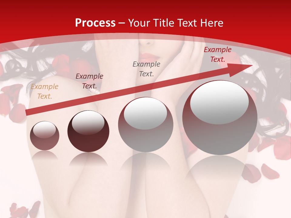 Raven Haired Beauty PowerPoint Template