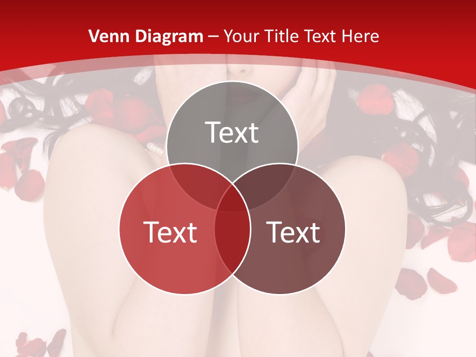 Raven Haired Beauty PowerPoint Template