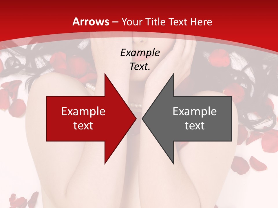 Raven Haired Beauty PowerPoint Template