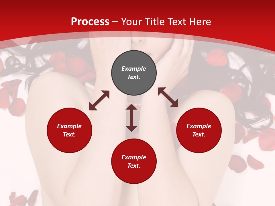 Raven Haired Beauty PowerPoint Template